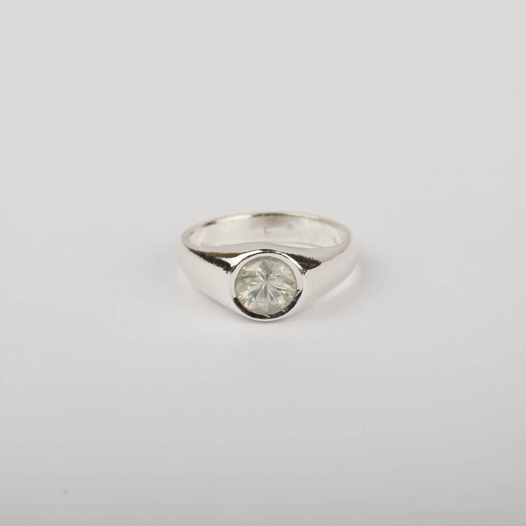 Premium Zircon SIlver Ring